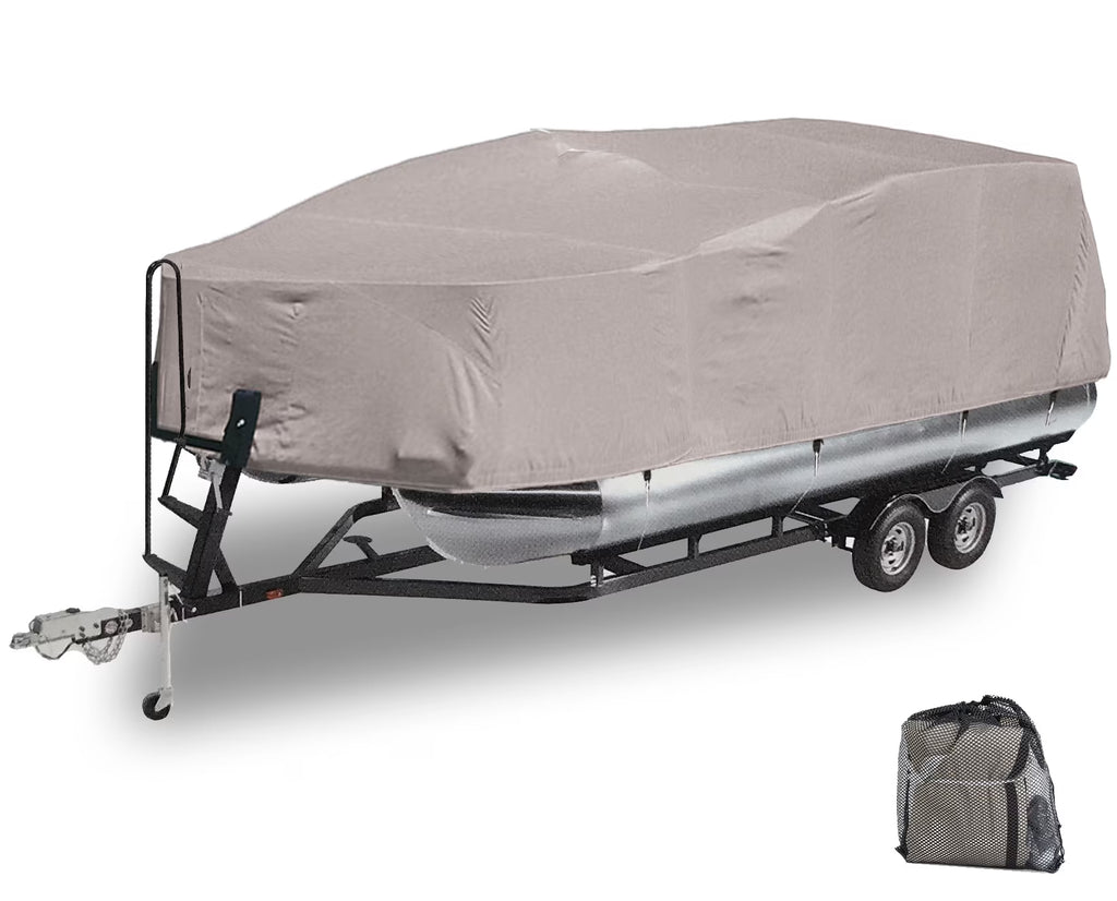 Pontoon Boat Cover 600D Marine Grade Waterproof Q7981