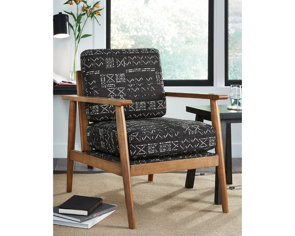 Charcoal Accent Chair Q1126