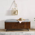 Upholstered Storage Bench V115