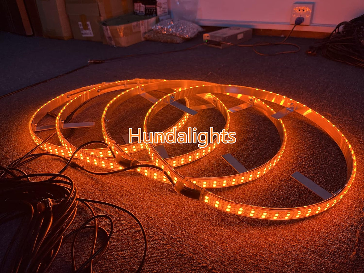 15.5 IP68 RGB LED Wheel Lights C55186