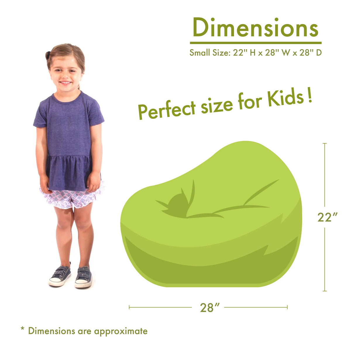 Beige Bean Bag Chair U832