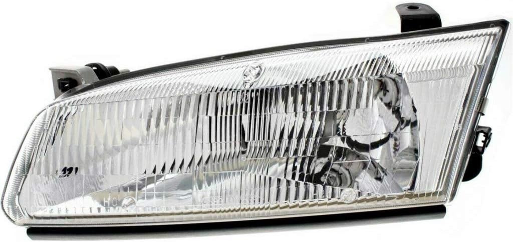 Headlight Assembly Pair for Toyota Camry 1997 1998 1999 Halogen W4232