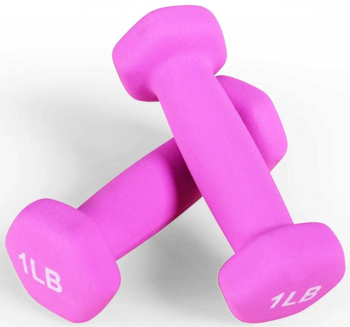 1 lbs Pair Vinyl Coated Dumbbells B4798