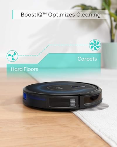 Robot Vacuum with Self Emptying, 2.85-Inch Slim Design K8742