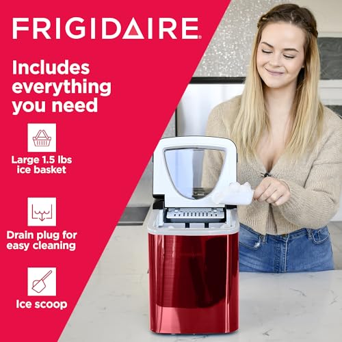 Counter Top Ice Maker Stainless Steel Z646576