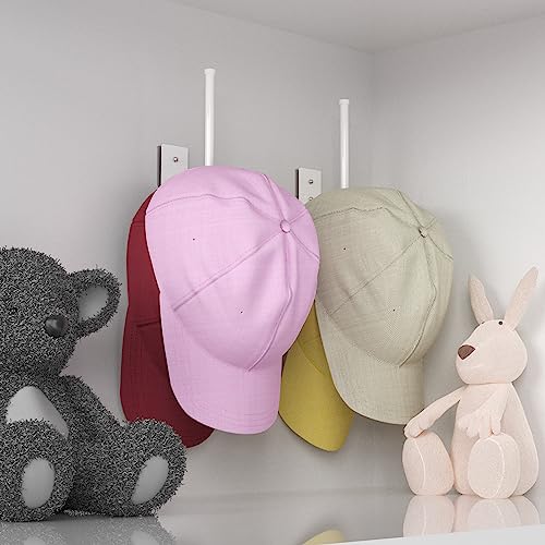 2 Pack Stainless Steel Hat Rack Organizer U557978