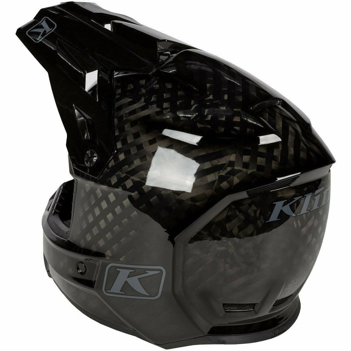 White Carbon Helmet K8248