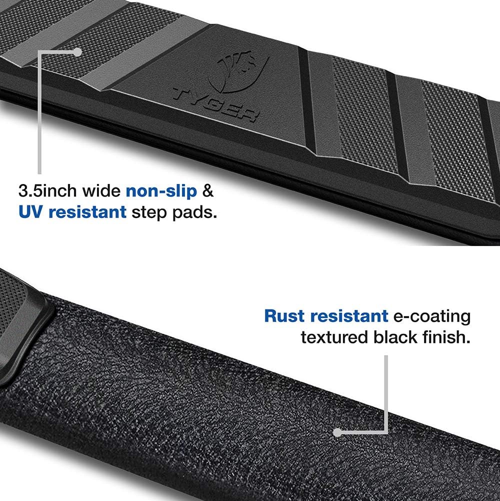 Textured Black Side Step Nerf Bars M784072
