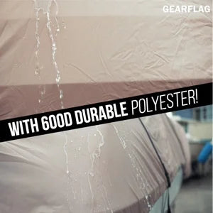 Pontoon Boat Cover 600D Marine Grade Waterproof Q7981