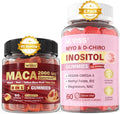 Sugar Free Maca Root Gummies & Myo-Inositol & D-Chiro Inositol Gummies G95736