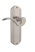 Satin Nickel Privacy Manor Lever O474637