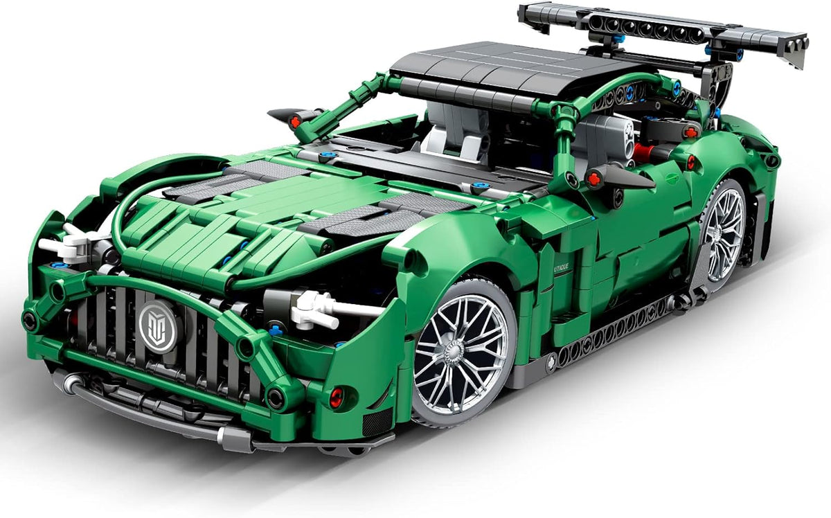 Racing Car Building Block Set 1460 Pieces Pack of 2 N7841