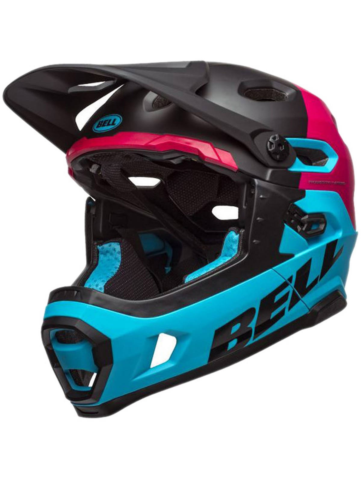Black Pink Blue MIPS Helmet F862343