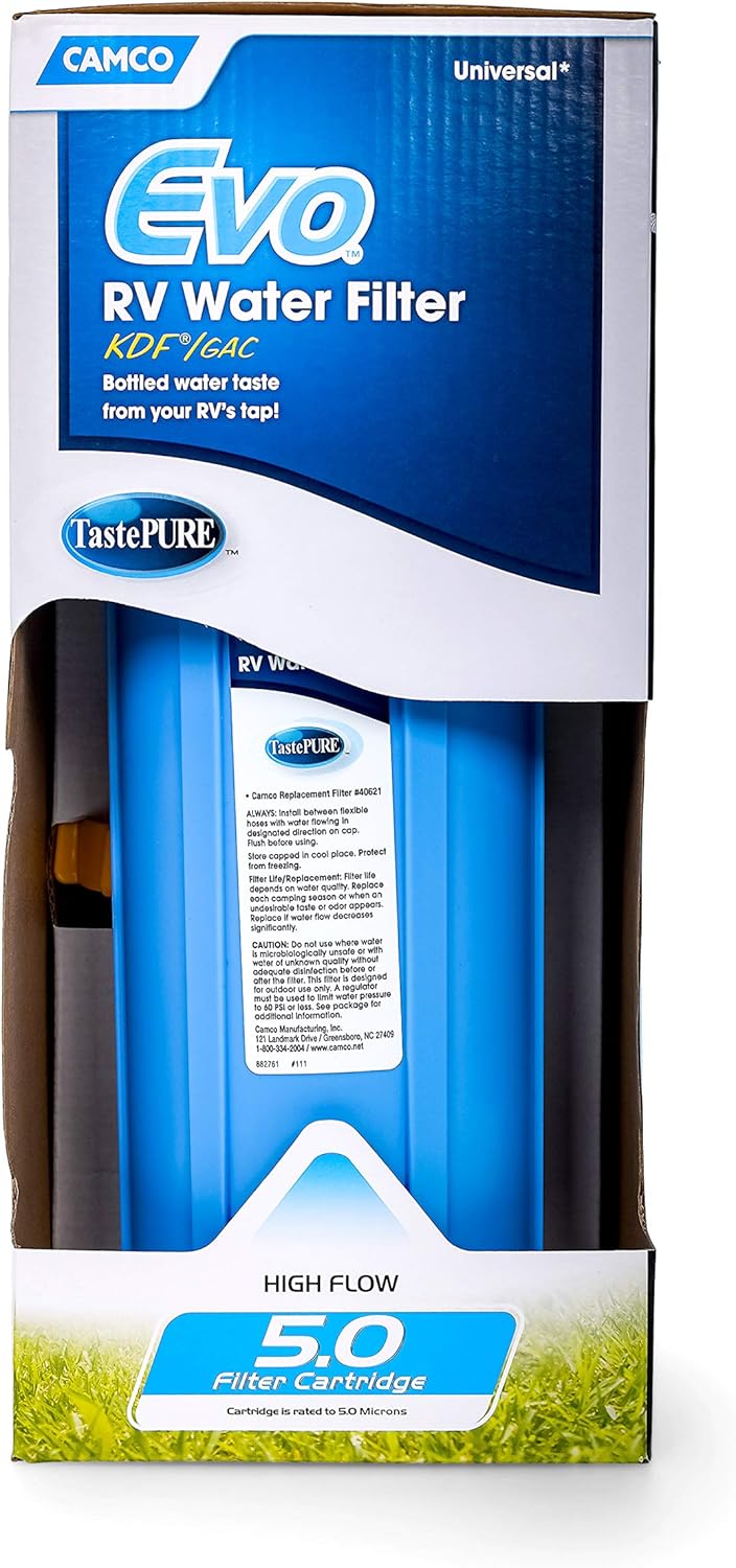 White RV & Marine Water Filter T820319
