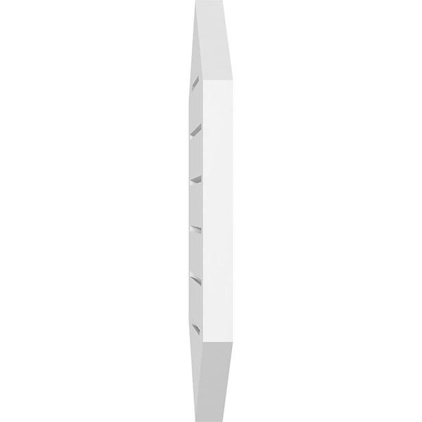 PVC Vertical Peaked Surface Mount Gable Vent N318340