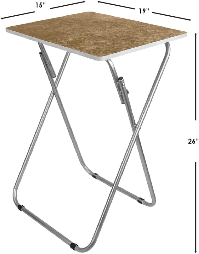 Brown Folding TV Tray D789184