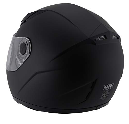 Matte Black Full Face Helmet E9933