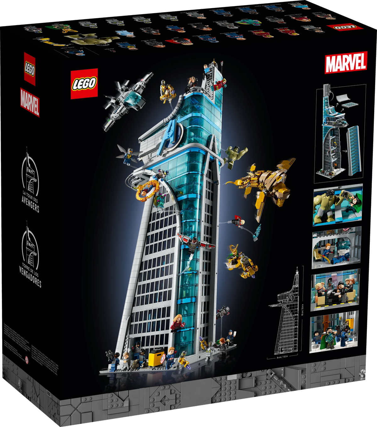Avengers Tower Building Kit with 31 Figures C250320