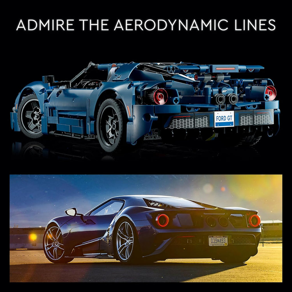 2022 Ford GT Racing Car Toy Blocks T18316