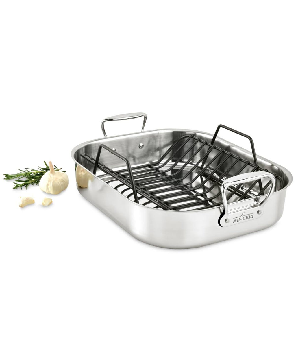 Large Stainless Steel Roaster with Rack R428
