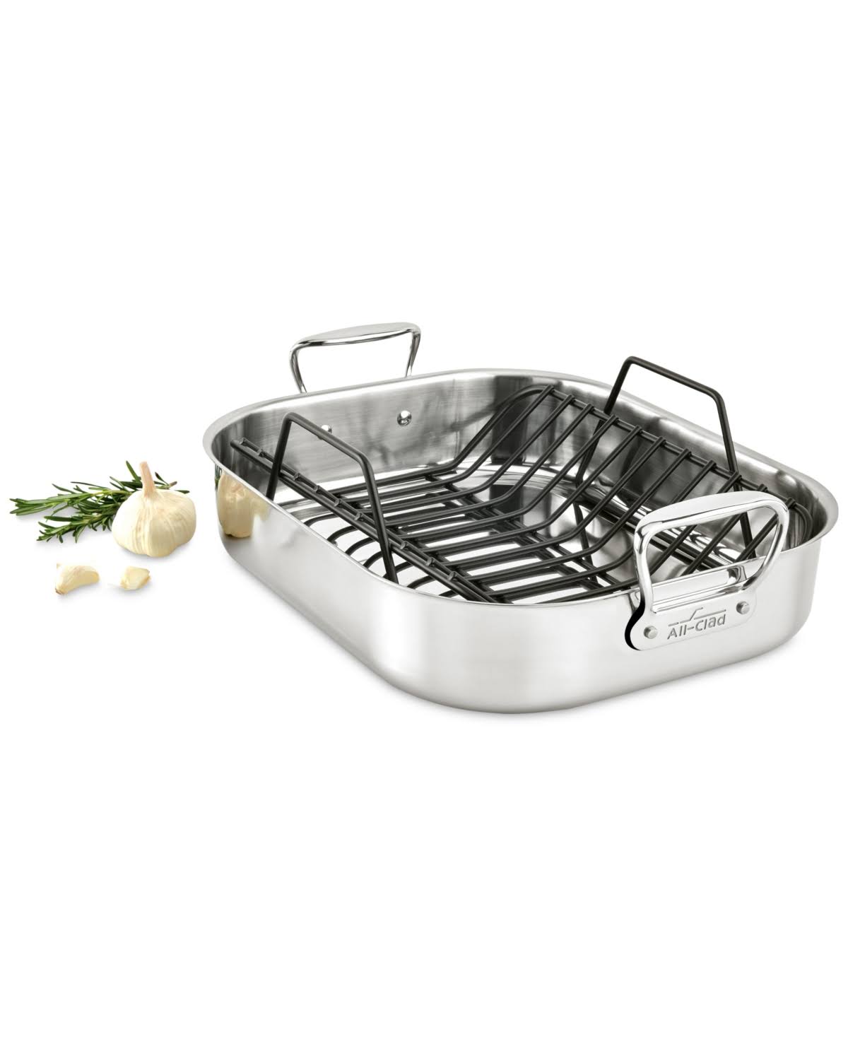 Large Stainless Steel Roaster with Rack R428