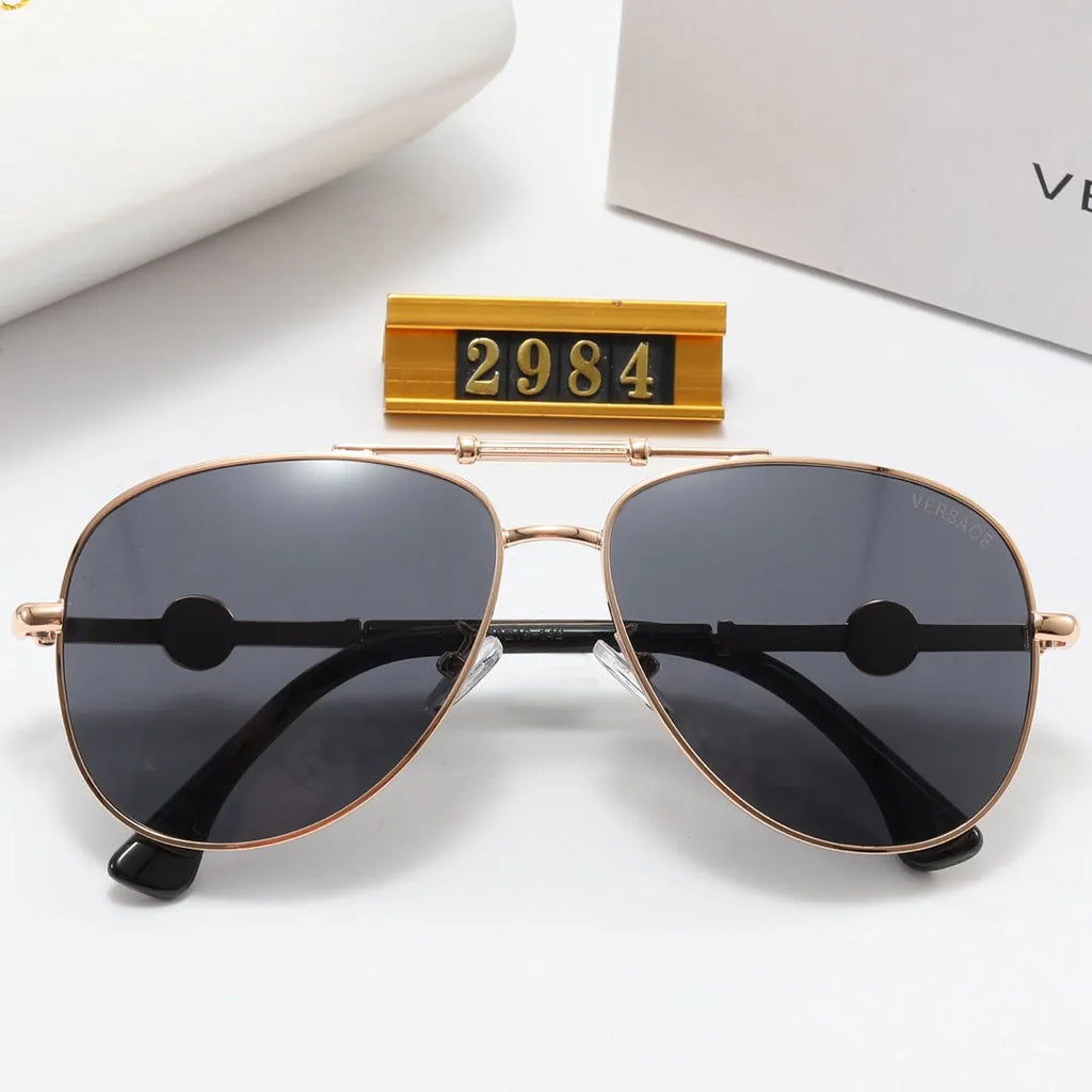 Oval Double Bridge Polarized Sunglasses M347682