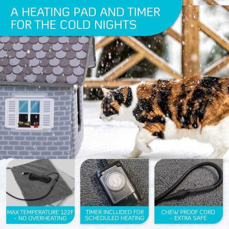 Heated Cat Houses G9963