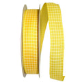 Saddle Linen Ribbon, 1 1/2 Inches x 50 Yards, Yellow B79764