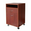 24 Mobile Printer Stand Brown P85190