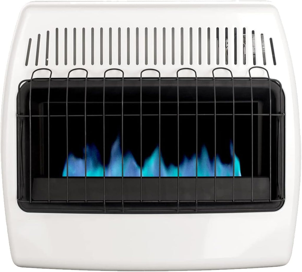 Black Natural Gas Heater with Free Standing Legs N3746