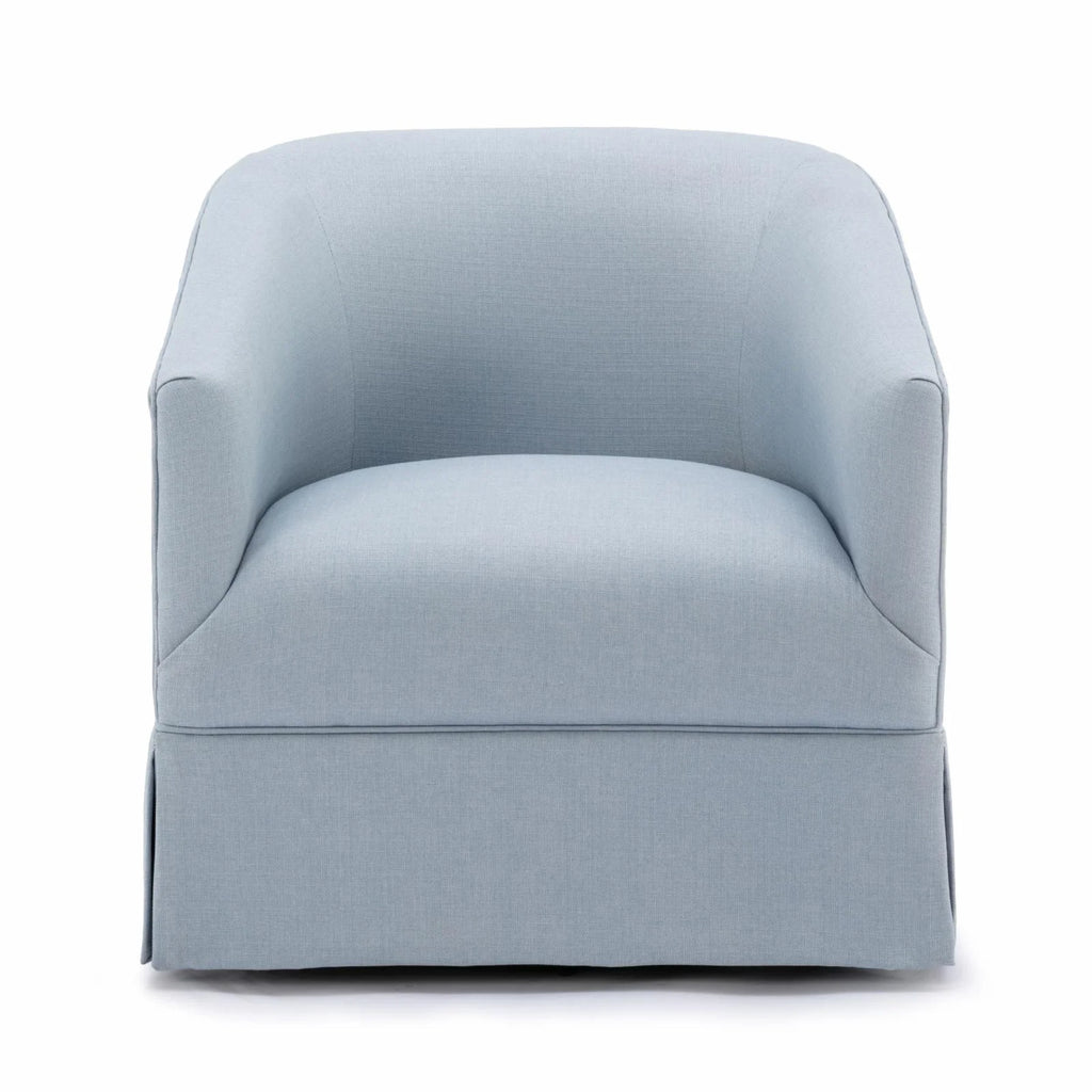 Elm Skirted Swivel Chair J15697