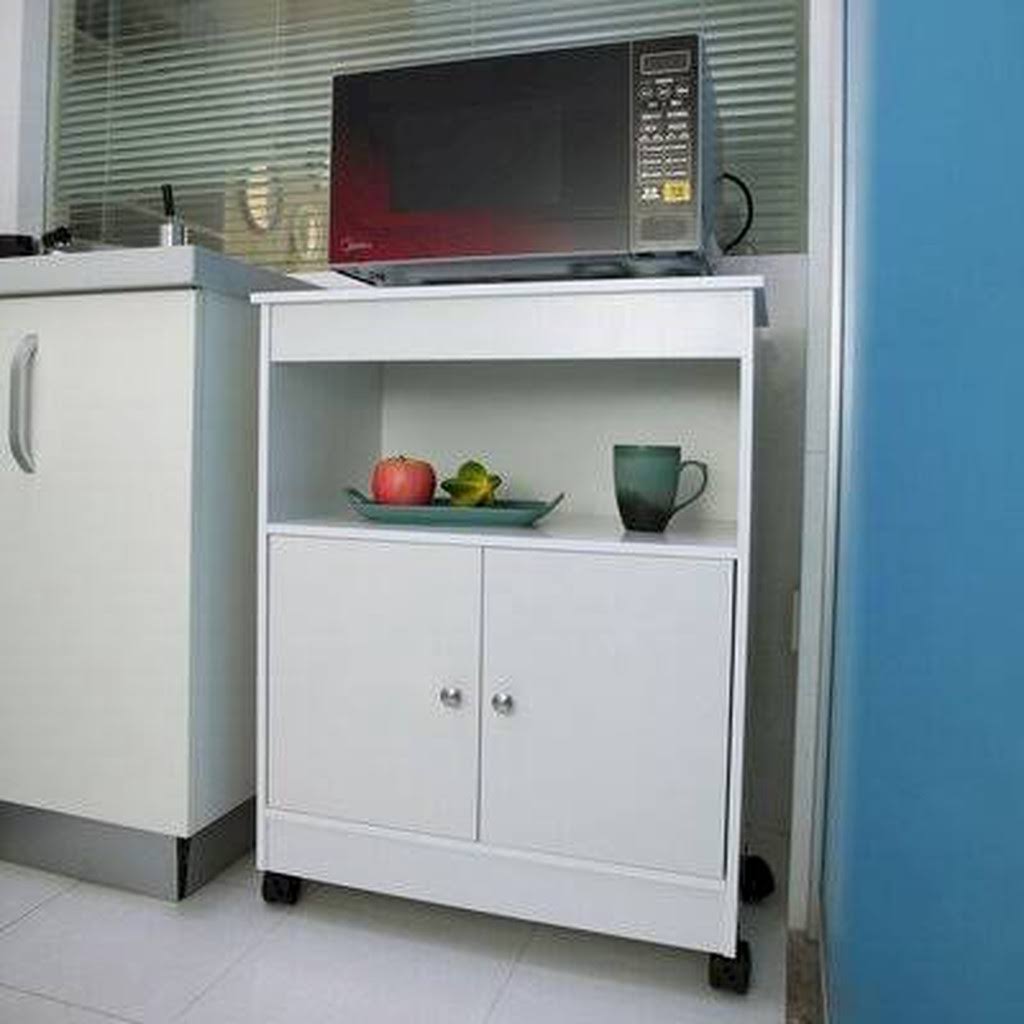 Black Kitchen Cart S1103