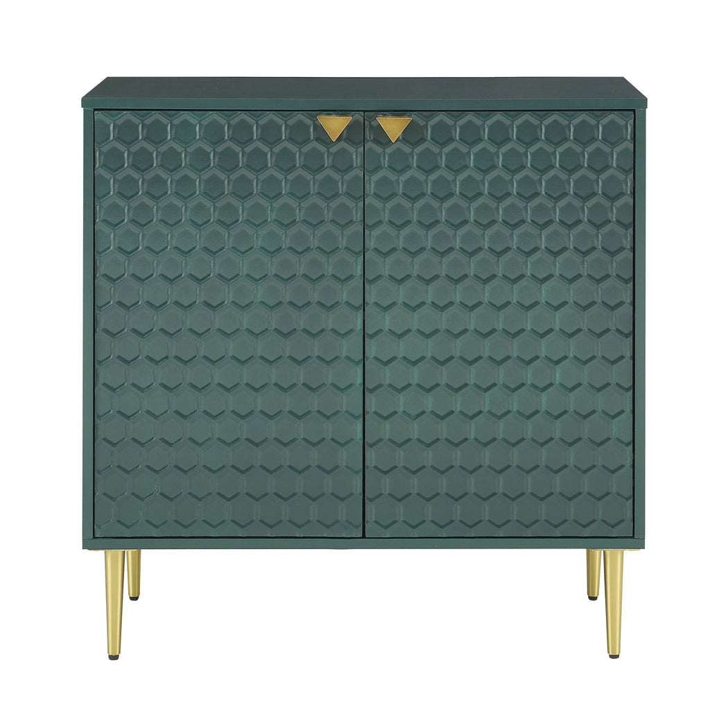 Green 2-Door Accent Cabinet G554