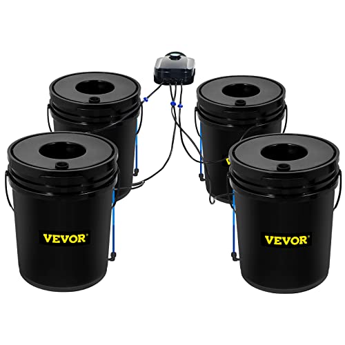 Recirculating Deep Water Culture Hydroponic Grow System with Top Drip J969583