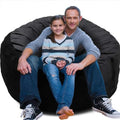 Velvet Memory Foam Bean Bag Chair Q346159