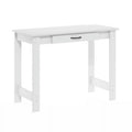 White Writing Desk with Drawer O6216