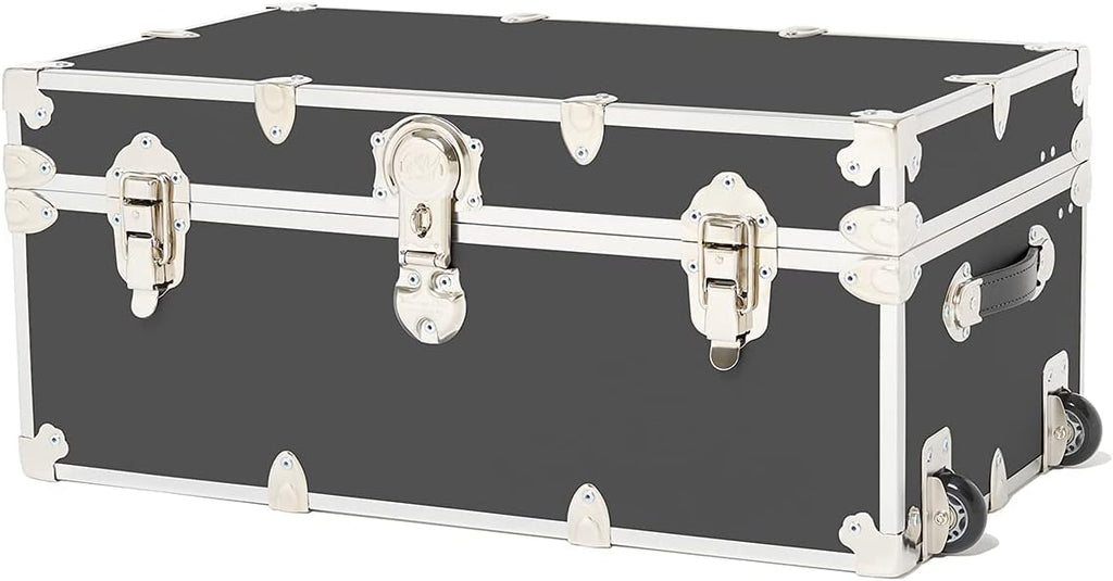 Large Storage Trunk with Mounted Wheels 32x18x14 D526049