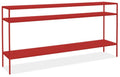 Scarlet Red Slim Console Table S2198
