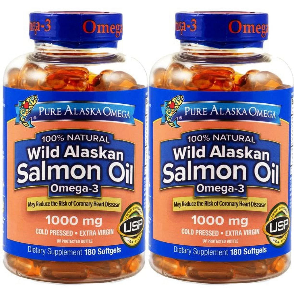 180 Ct Wild Salmon Oil Softgel I38944