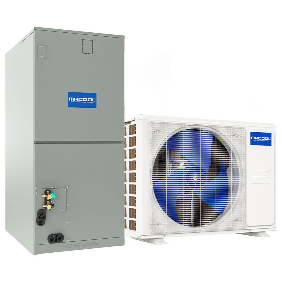 36K BTU 3 Ton Central Ducted Heat Pump Split System D6440