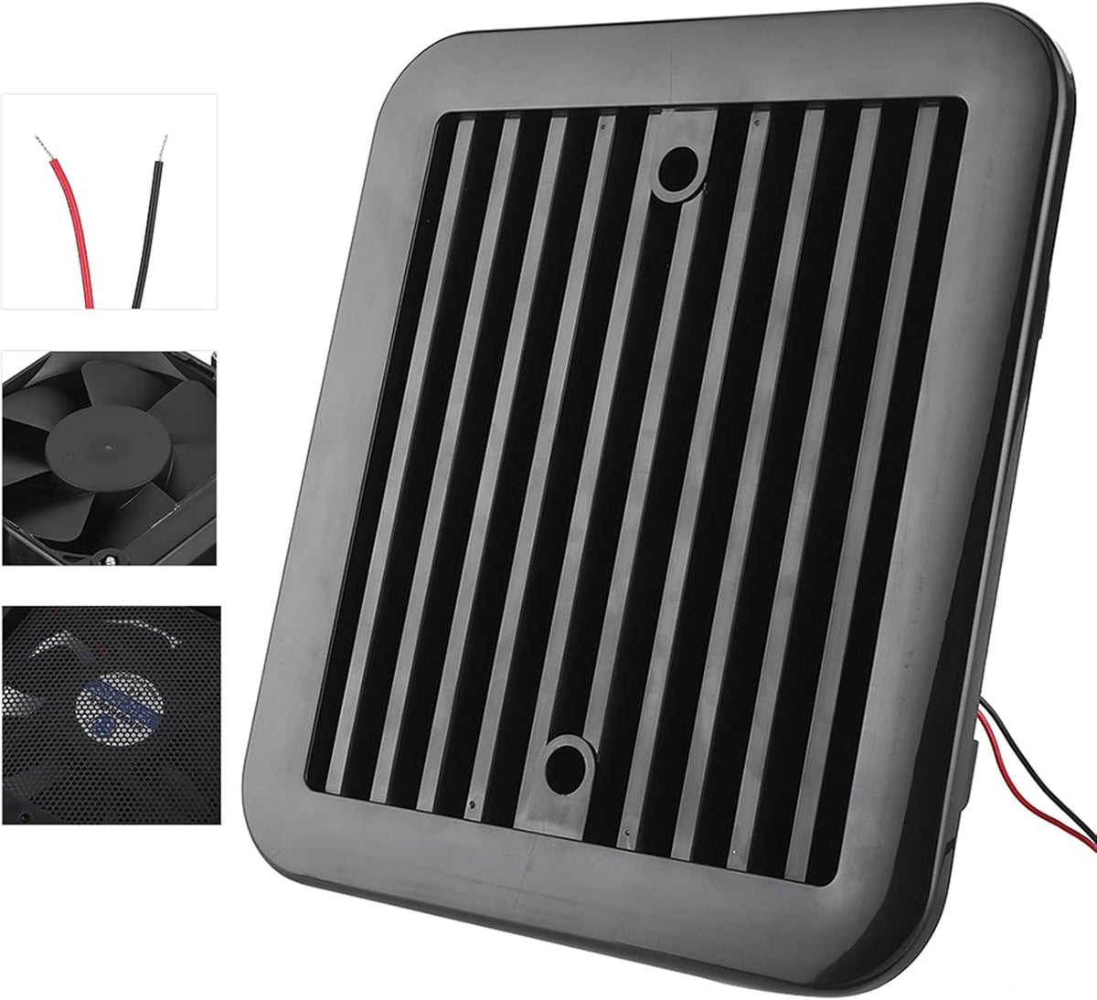 12V 4W Cooling Fan with Shutters Vent L4609