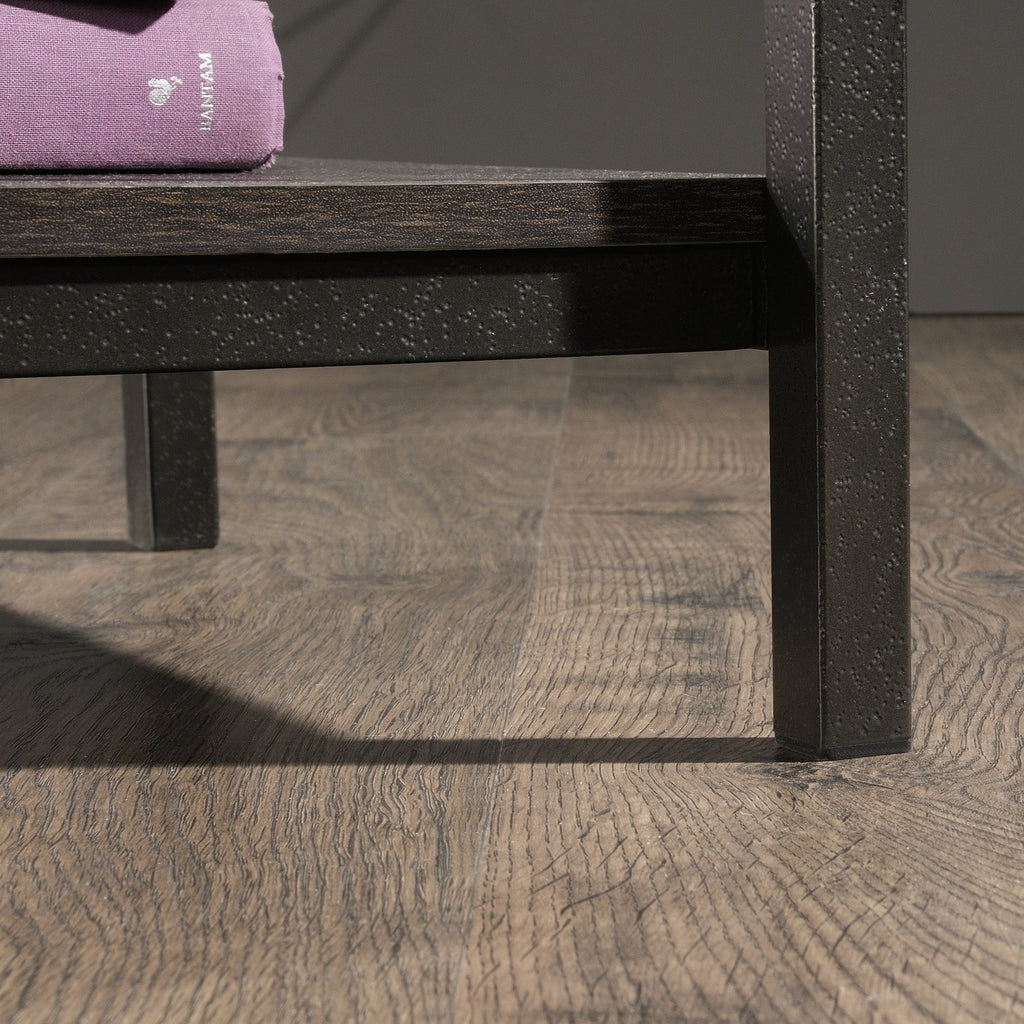Smoked Oak Finish Side Table X855432