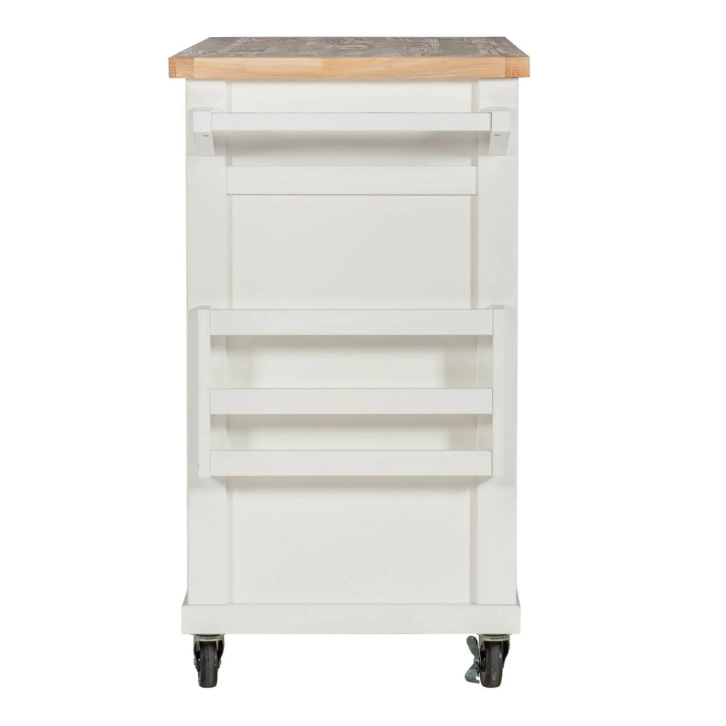 White Kitchen Cart A1462
