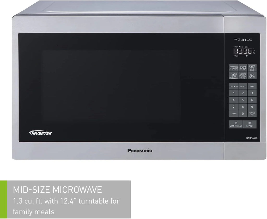 1.3 cu.ft 1200W Stainless Steel Microwave Oven N8118