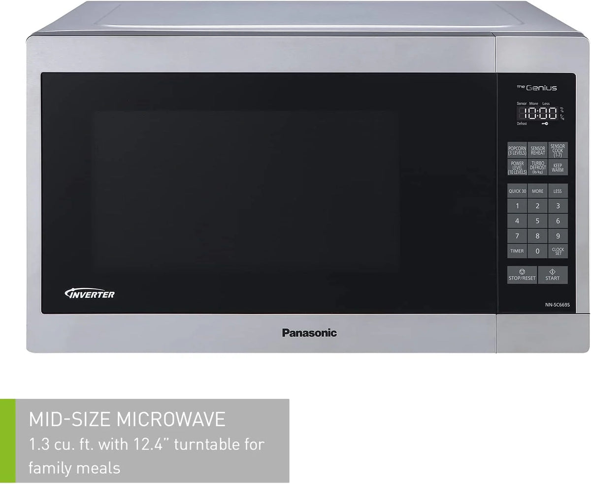 1.3 cu.ft 1200W Stainless Steel Microwave Oven N8118