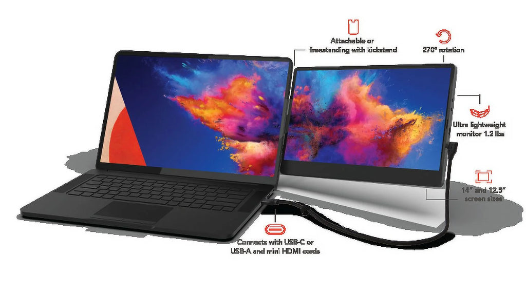 14" Attachable Portable Monitor K607887