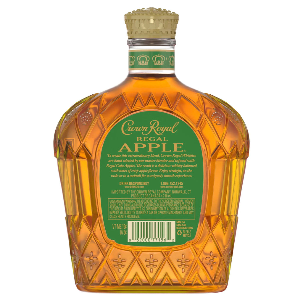 Regal Apple Flavored Whisky, 750 mL, 35% ABV R1156