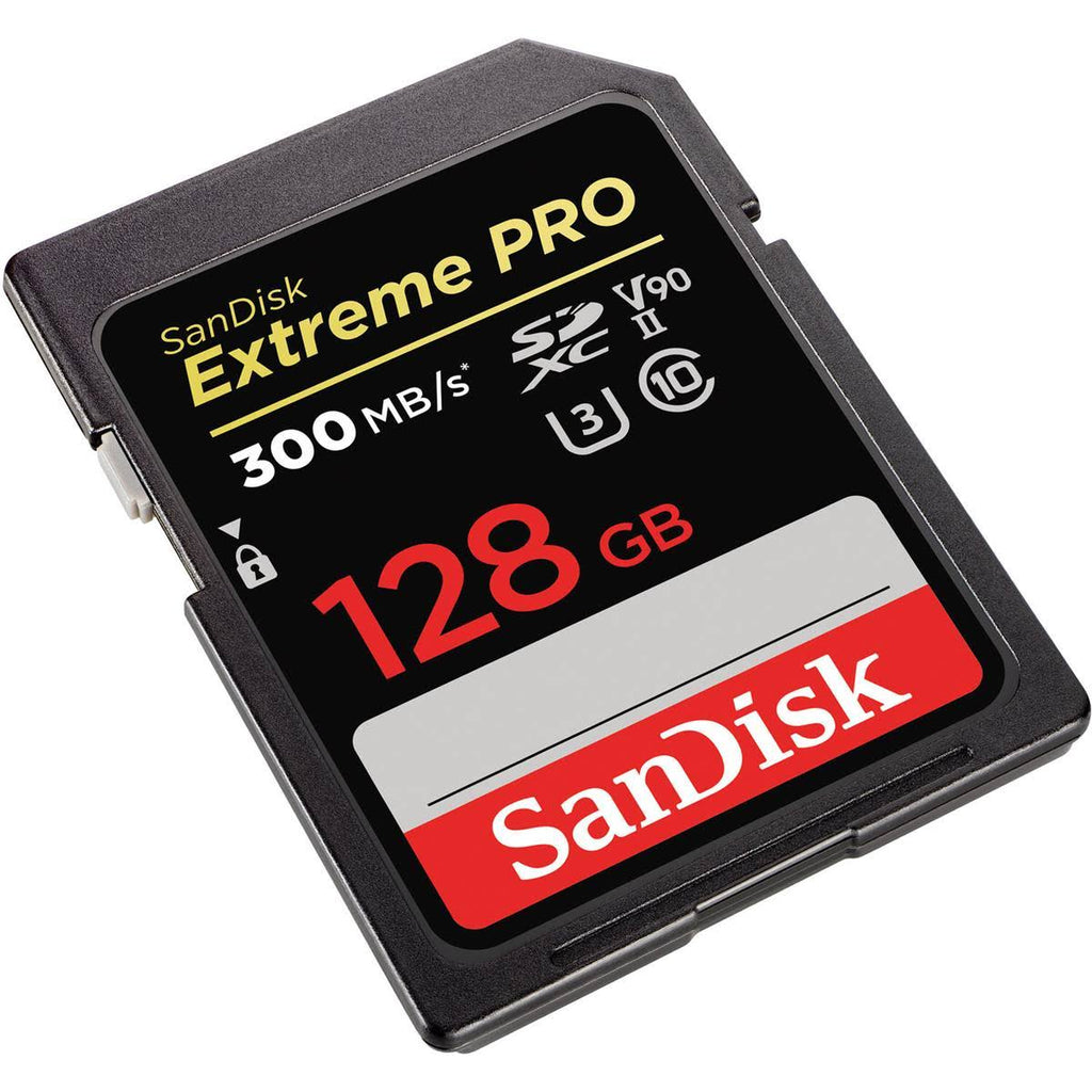 128GB Extreme Pro UHS-II V90 SDXC Memory Card Z401