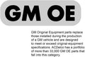 GM Original Equipment Monotube Rear Shock Absorber Pack of 2 M593682