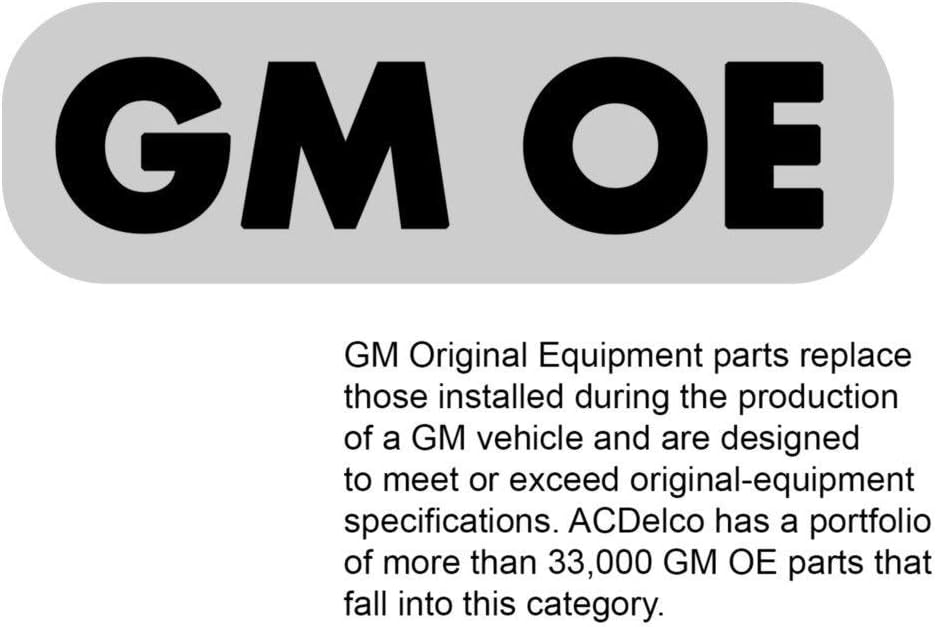 GM Original Equipment Monotube Rear Shock Absorber Pack of 2 M593682